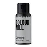 Color Mill Aqua Blend Konkret madfarve: Vandbaseret flydende madfarve - 20 ml