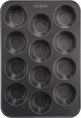 Tefal Airbake J2555014 Muffinform, Antihaftbeschichtung, Karbonstahl, Braun, 29 X 41 Cm Forme og bakker til bagning Naty Shop