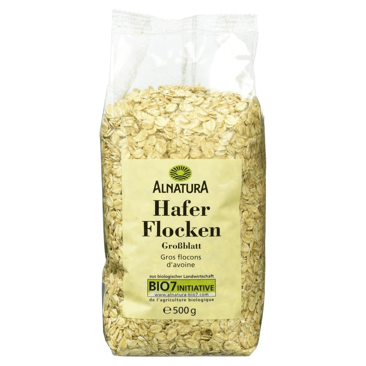 Stor økologisk havregryn, 500g