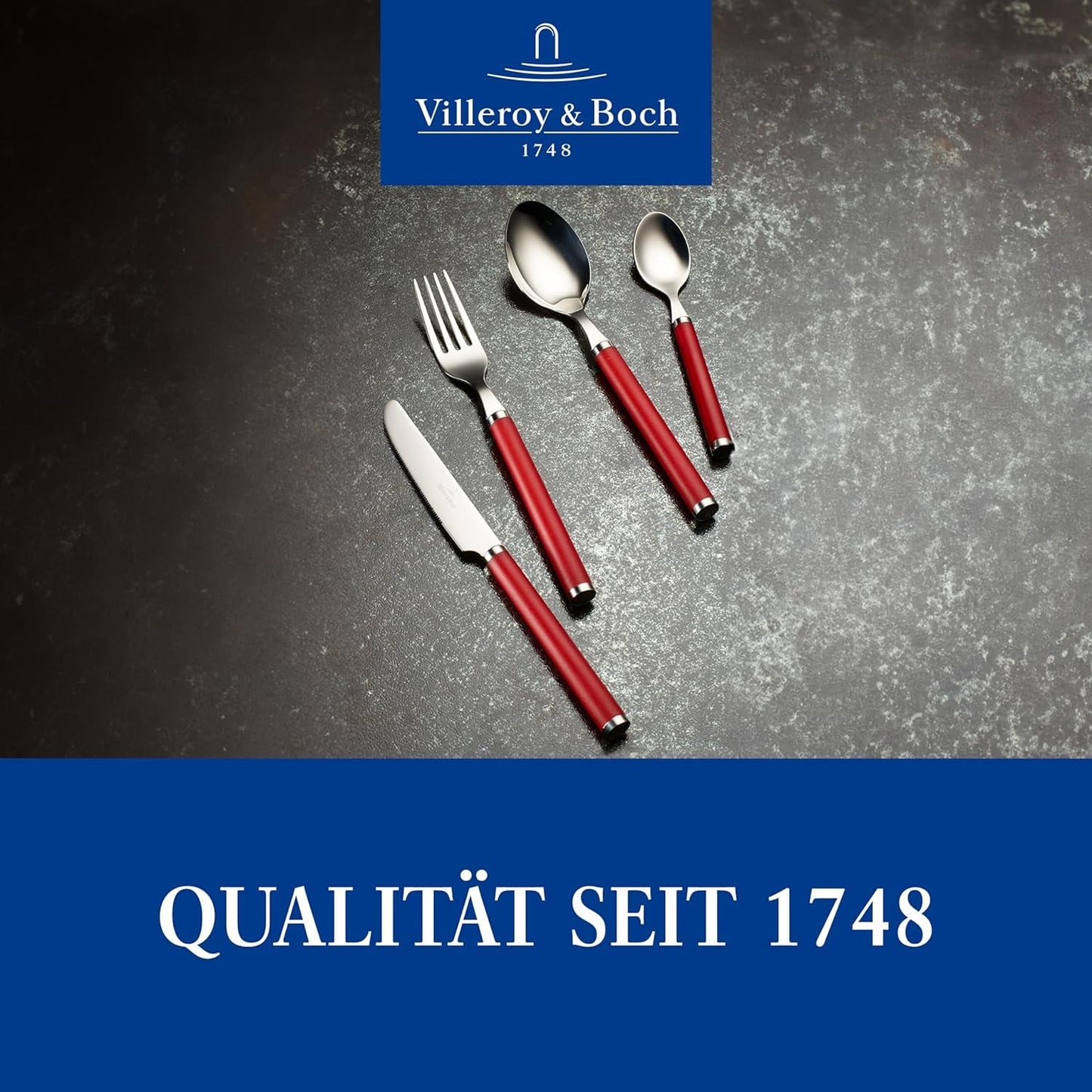 Villeroy & Boch - Spil! Red Roses bestiksæt 30 styks Kitchen Naty Shop