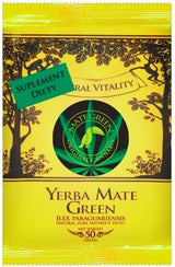 Original brasiliansk cannabis 50 g ● Yerba Mate te med hampemel og salvie ● Mate te fra Mate blade ● Citronskal og citrongræs ● Yerba Mate løsbladste 50 g