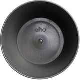 elho The Coffee Collection, rund indendørs kande, 18 cm, lavet af kaffegrums og genbrugsplastik - brun/espresso brun