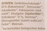 Landgarten økologiske græskarkerner i mørk chokolade - Vegansk ristet græskarfrø-chokolade-snack - kilde til magnesium - 1 x 50 g