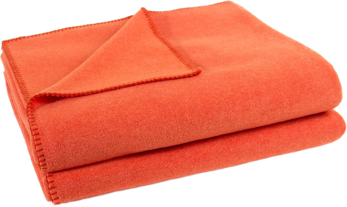 Zoepritz tæppe i farve: Rød, Lavet af 65% Polyester, 35% Viscose, Størrelse: 160X200 Cm, 103291-235-160X200 Zoepritz Senge og Tæpper Siden 1828 265 Papaya 160 X 200 Cm