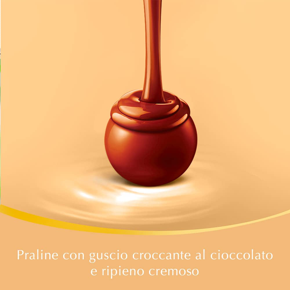 Chokoladeblanding LINDOR | 1371 g | Ca. 109 kugler: Klassisk blanding til mælkechokoladekugler og LINDOR | Ca. 80 chokoladekugler (mælk, hvid, mørk 60%, hasselnød) | Bulkpakke, 1 kg