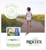 Pure & Nature Økologiske bleer Størrelse 6 XL (17-28 kg) Månedsæske 84 Økologiske bleer