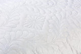 V.I.P. Meget vigtig pude V.I.P. Memory Flake Pude Hvid Pude 45 X 75 cm Polyester Quiltet Betræk Super åndbar Blød Made in Italy Naty Shop Standard Puder