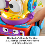 Fisher-Price 4-i-1 læringsrobot Linus til babyer og småbørn, legetøj fra 6 måneder - tysktalende, HCK39 Babylegetøj Naty Shop