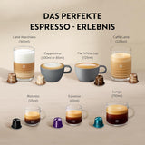 Espressomaskine med Nespresso SNE800 Creatista Plus kapsler fra Sage, mat sort