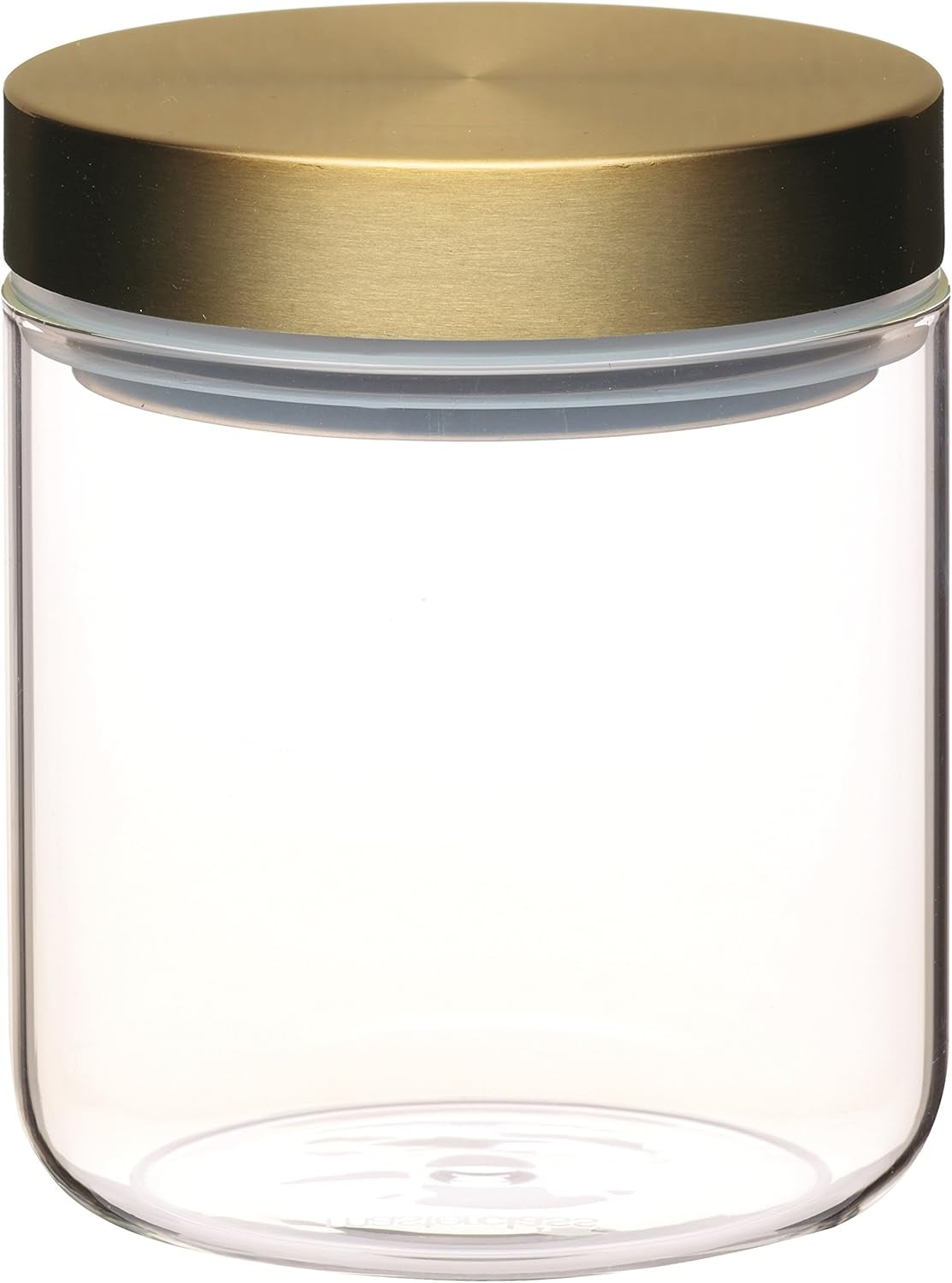 MasterClass Lufttætte madopbevaringskrukke i glas med messinglåg, 700 ml (1,25 pts) Madopbevaringsbokse Naty Shop 25 X 25 X Cm