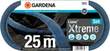 Gardena Liano Xtreme 1/2 tommer 25m sæt: Ekstremt robust tekstilhaveslange med let, vejrbestandig PVC inderslange (18475-20)