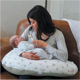Graviditetspude - Ammepude - 2 i 1 multifunktionel pude - Aftageligt betræk 78 X 44 cm Tilbehør Mad og Amning Bebe Naty Shop