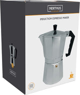 NERTHUS FIH 833 Induktion espressomaskine til 3 kopper, klassisk italiensk espressomaskine