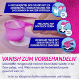 Vanish Oxi Action Powder Pink - 1.125 Kg - klorfri pletfjernelse og vasketøjsforbedringspulver - til farvet vasketøj Vaskemidler Naty Shop