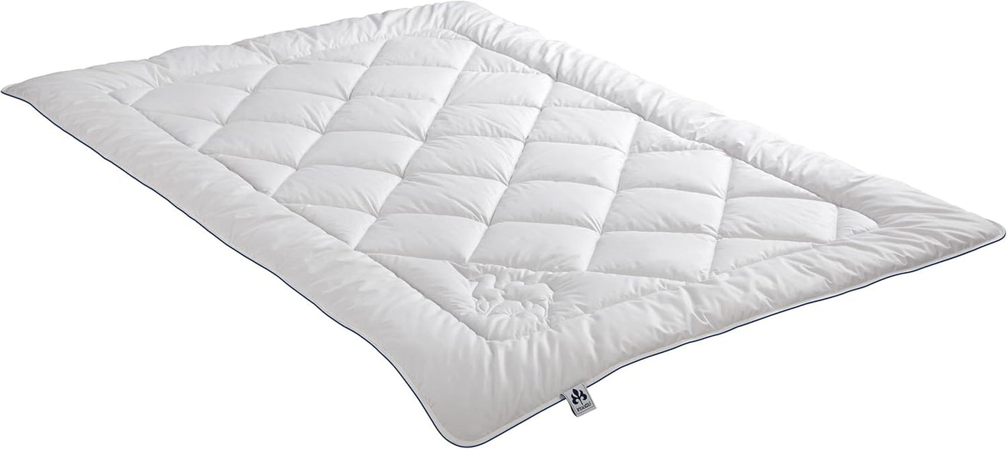 Irisette kameldyne - Made in Germany - Mono, quilt til alle årstider, kamelhårsdyne til overgang, 155 X 220 Cm, Oeko-Tex certificeret Dyner og dyner Naty Shop