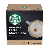 STARBUCKS Probierset, White Cup Variety Pack fra Nescafé Dolce Gusto Kaffeekapseln & Vanilla Macchiato fra Nescafé Dolce Gusto Kaffeekapseln 6 x 12 (72 Kapseln, 36 Portionen)