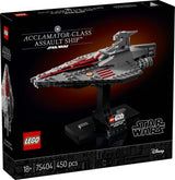 LEGO Star Wars 75404 Acclamator Class Assault Ship from Attack of the Clones - Rumskib til at samle, bygge og vise - Fantasy byggesæt - Gave til voksne og teenagefans Byggesæt Besuche den LEGO-Store