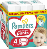 Pampers (gammel version), Bukser Drenge/Piger 4 176 stk.