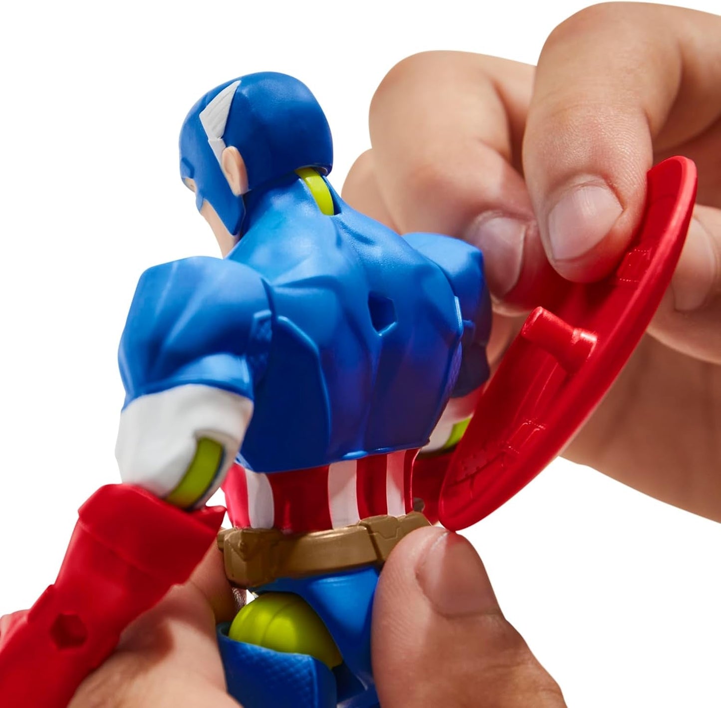 Mixmashers Marvel Captain America Avengers Mix-og-match actionfigurer og tilbehør Actionfigurer Naty Shop