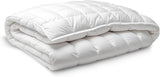 Fiberdyne, 250 G, mikrofiber, blød, silkeagtig, til senge med 100, 105 og 110 cm, hvid, 180 X 220 cm Naty Shop dyner og dyner 180 X 220 Cm