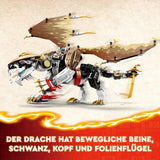 LEGO NINJAGO Egalt Dragemester, Ninjasæt med Dragelegetøj og 5 figurer inklusive Lloyd og NYA, Dragemester, gave til drenge og piger fra 8 år 71809 Byggesæt Beuche den LEGO-Store