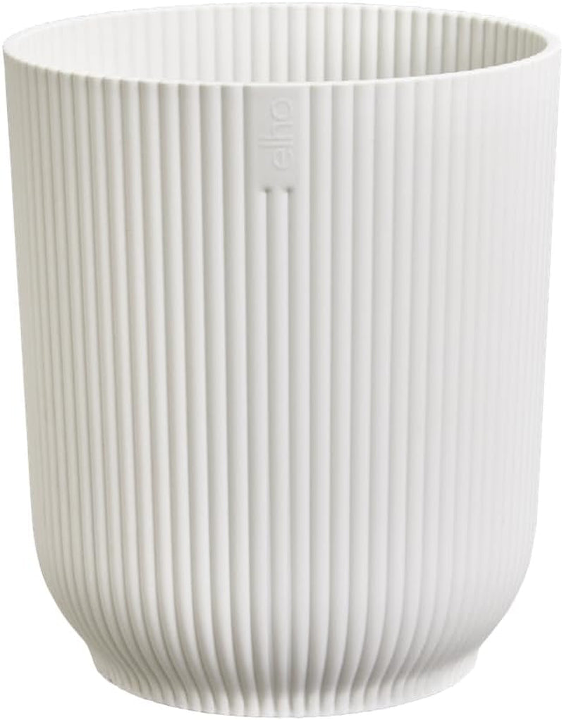 elho Vibes Fold Orchid High 12,5cm - Indendørs orkidépotter - Indendørs urtepotter - 100% genbrugsplastik - Hvid/Silkeblød hvid