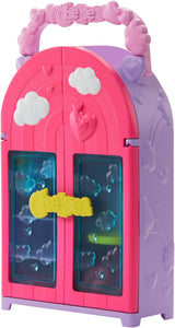 Barbie Chelsea dukke og garderobe legesæt med tøj og tilbehør, 17 dele sæt, foldbart til rejseleg og opbevaring, HXN03 Naty Shop Dolls