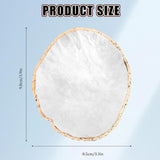 Maniküre Palette Kunstharz Nagelkunst Palette Nail Art Palette Nagellack Palette Make up Palette Nagelmalerei Display Fach Kosmetik Mischpalette Werkzeuge