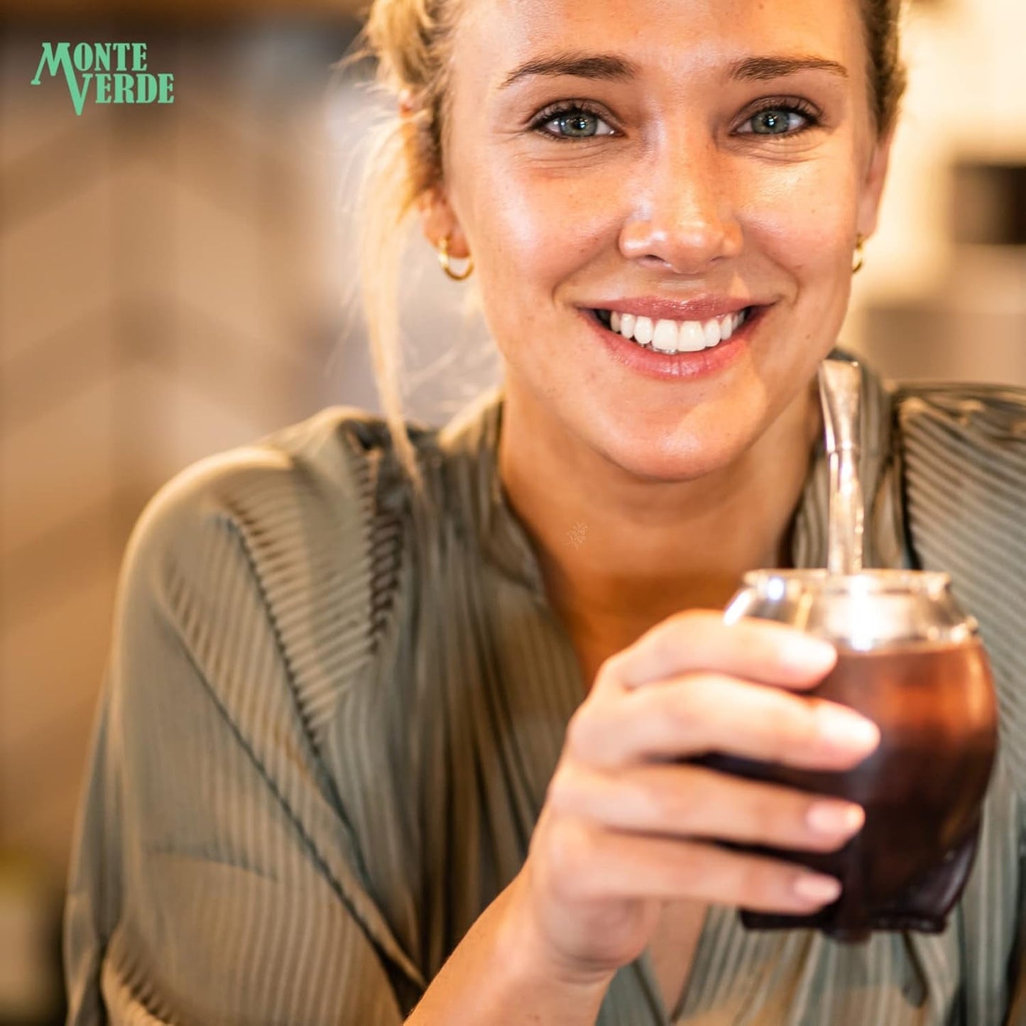 Yerba Mate-te med Ashwagandha 500G - Brasiliansk Mate-te med Ashwagandha og lægeurter - Ingen kunstige tilsætningsstoffer, naturlig smag | Loose Mate Grøn te 0,5 kg med lægeplanter