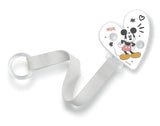 NUK suttekæde og klips | til sutteringe | Robust og modstandsdygtig over for brud | Disney Mickey Mouse