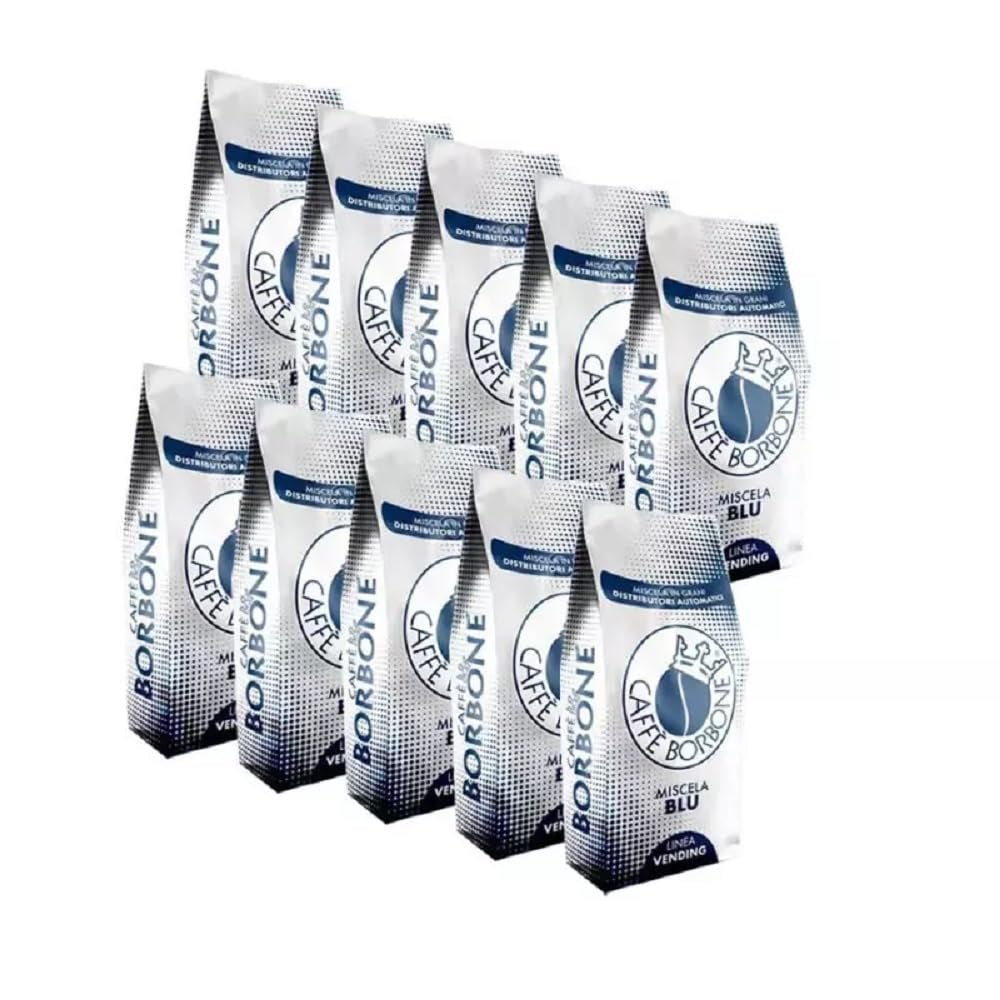 Blandede kaffebønner BLÅ Caffè Borbone 500g x 10