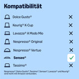 af Amazon Entkoffeinierte 100% Arabica-Kaffeepads, geeignet für Senseo-Maschinen, medium Röstung, 36 Stück (1 Packung mit 36 ​​​​Stück) – Rainforest Alliance-zertifiziert