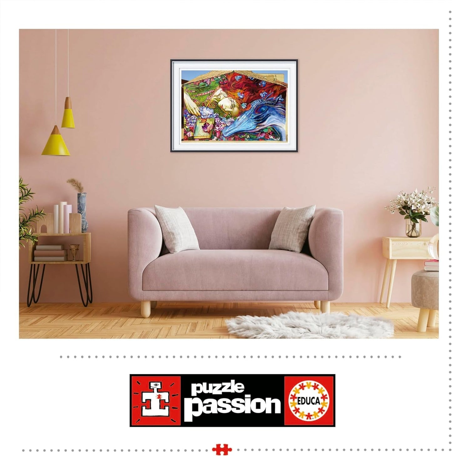 Educa - Puslespil med 1000 brikker for voksne | Sant Jordi, Lily Brick. Mål: 68 X 48 cm. Inkluderer Fixpuzzle puslespil lim. I 14 år (19926) Puzzle Naty Shop