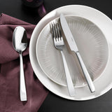 Sambonet 62512-83 fladt monoblok bestiksæt, 36 stykker, 18/10 rustfrit stål, Tåler opvaskemaskine Køkken Naty Shop