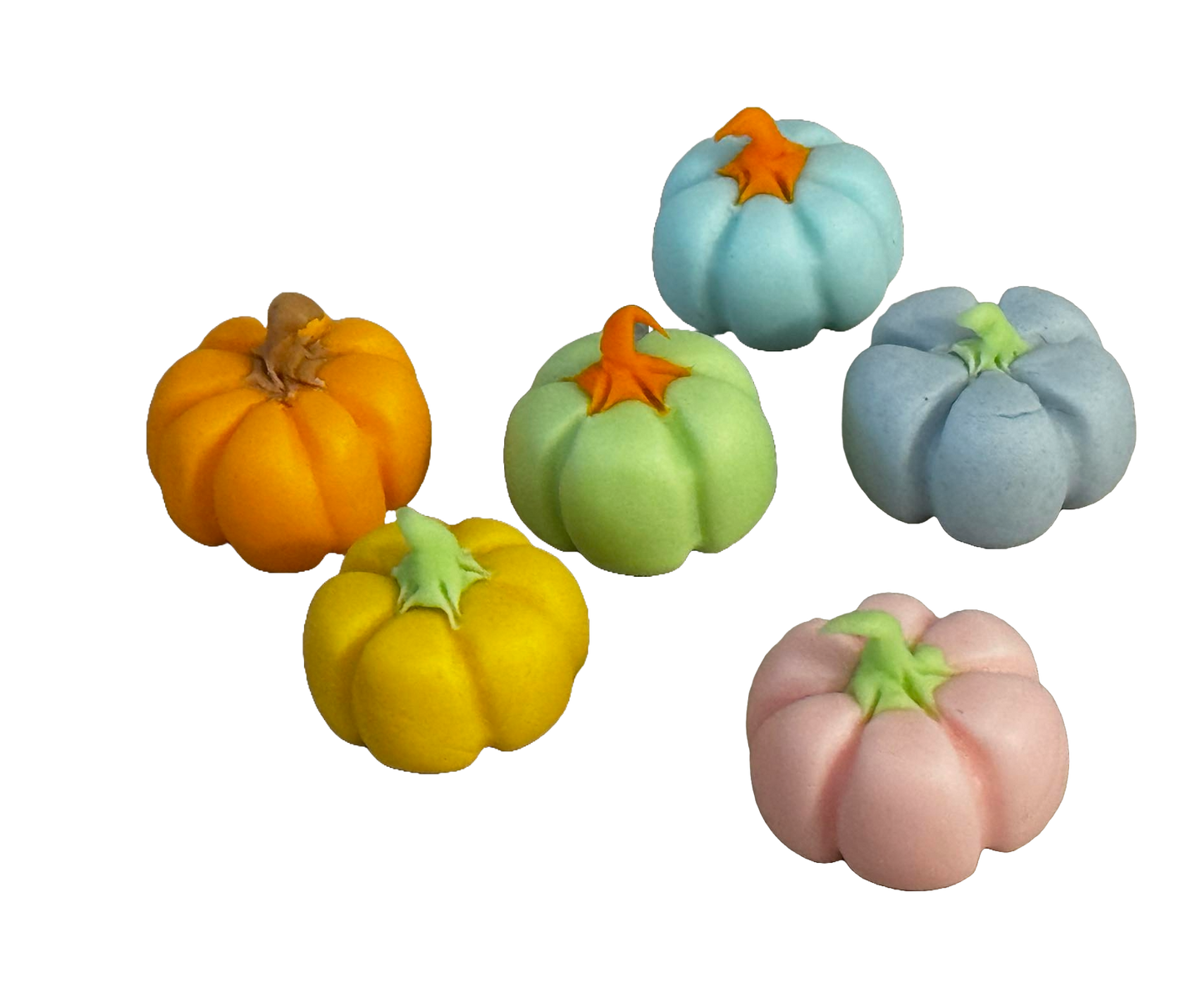 Sæt med 6 spiselige sukkerpasta-dekorationer, Bostani Sugar Paste Decorations Naty Shop