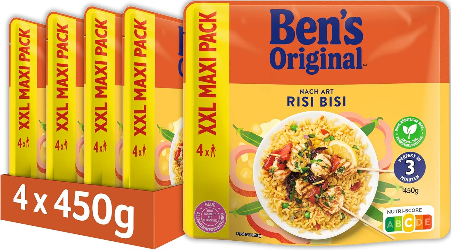 BEN'S ORIGINAL™ mexicanske ekspresris 6 x 220 g