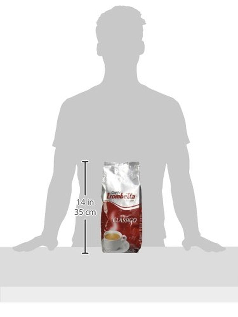 Caffè Trombetta Italien Kaffee Geröstete Kaffeebohnen, klassisk. En perfekt harmonisk aroma og kød - 1 kg