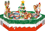 Kinder Mix juletallerken - lækre chokoladespecialiteter fra Kinder sortimentet - 143g