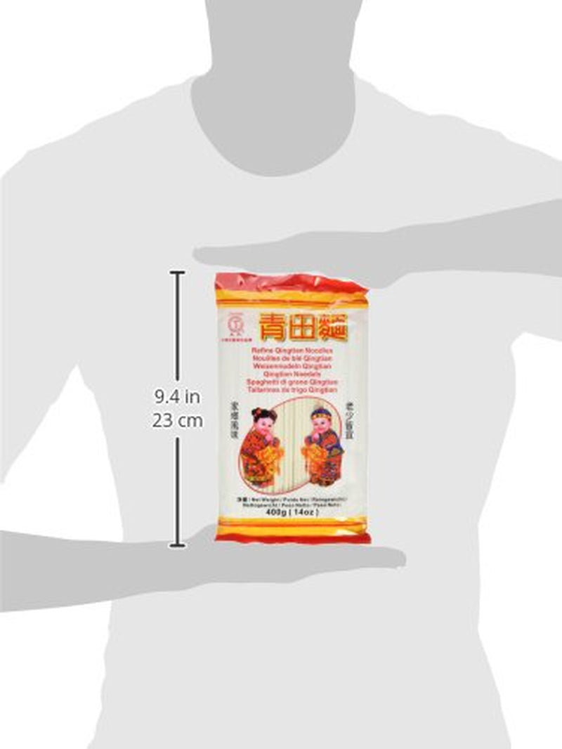 Hvedenudler (Qingtian), pakke med 6 (6 pakker x 400 g)
