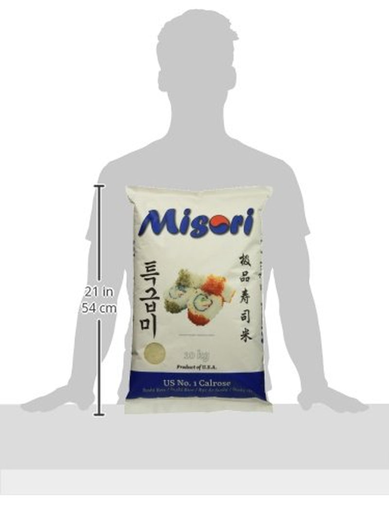 Calrose Rice / Ris til Sushi; Førsteklasses kvalitet, 1 pakke (1 x 10 kg pakke)