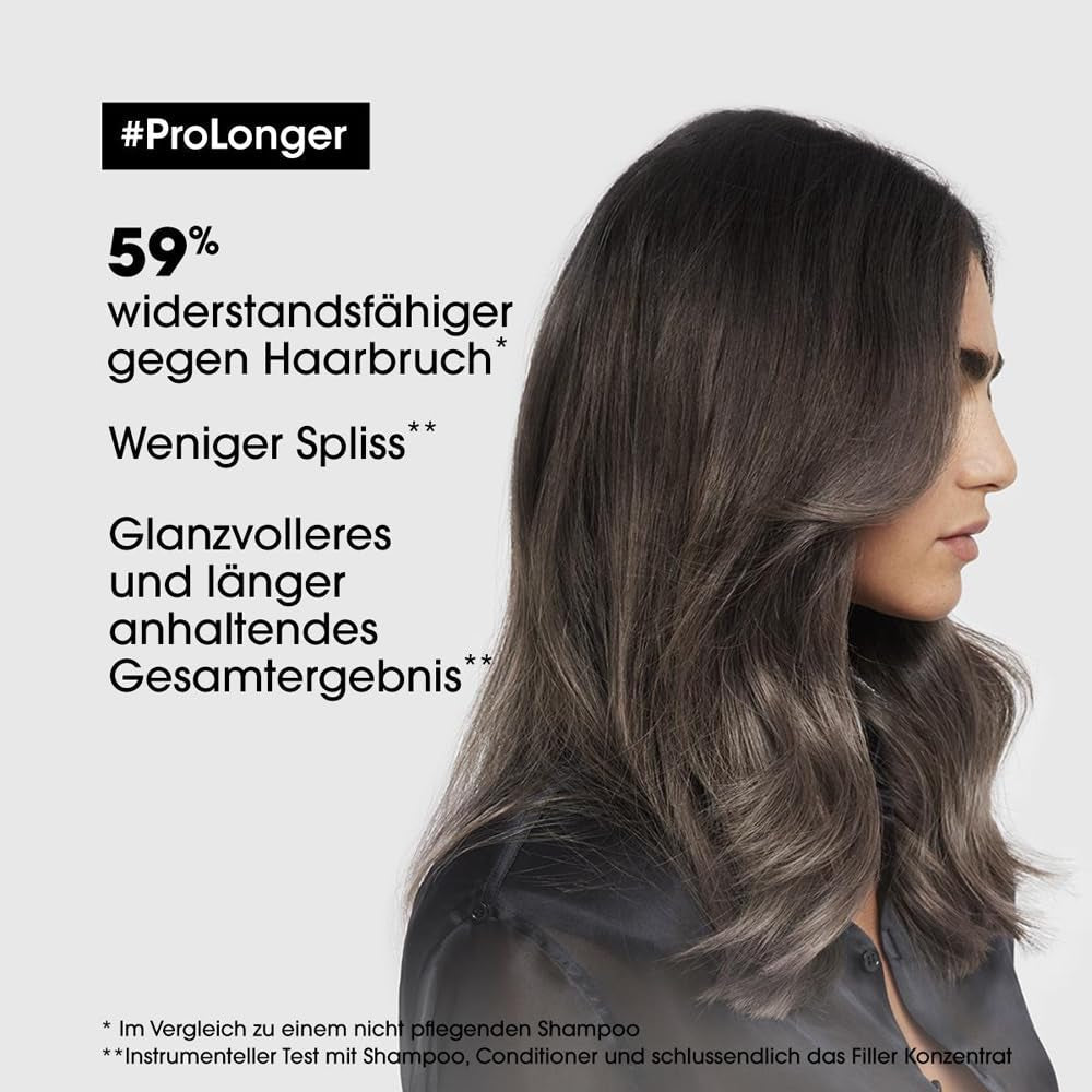 L'Oréal Professionnel hårstyrkende maske til langt og tyndt hår med Filler A-100 og aminosyrer, Series Expert, Pro Longer Mask Hair Mask Naty Shop