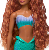 Mattel Disney Ariel - Den Lille Havfrue Dukke, Inspireret af The Little Mermaid Movie, Mermaid Toy, Positionable, Disney-gaver, Legetøj fra 3 år og opefter, HLX08