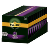 Kaffeekapsel Lungo Intenso, Intensitet 8 af 12, 10 x 20 Getränke & Kaffeekapseln Espresso Intenso, Intensität 10 af 12, 200 Nespresso®*-kompatibel Kapsel, 10 x 20 Getränke