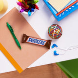 Snickers Chocolate Bar Peanut Caramel 5 Bar Pack | Snack fodbold | (1 x 5 x 50 g)