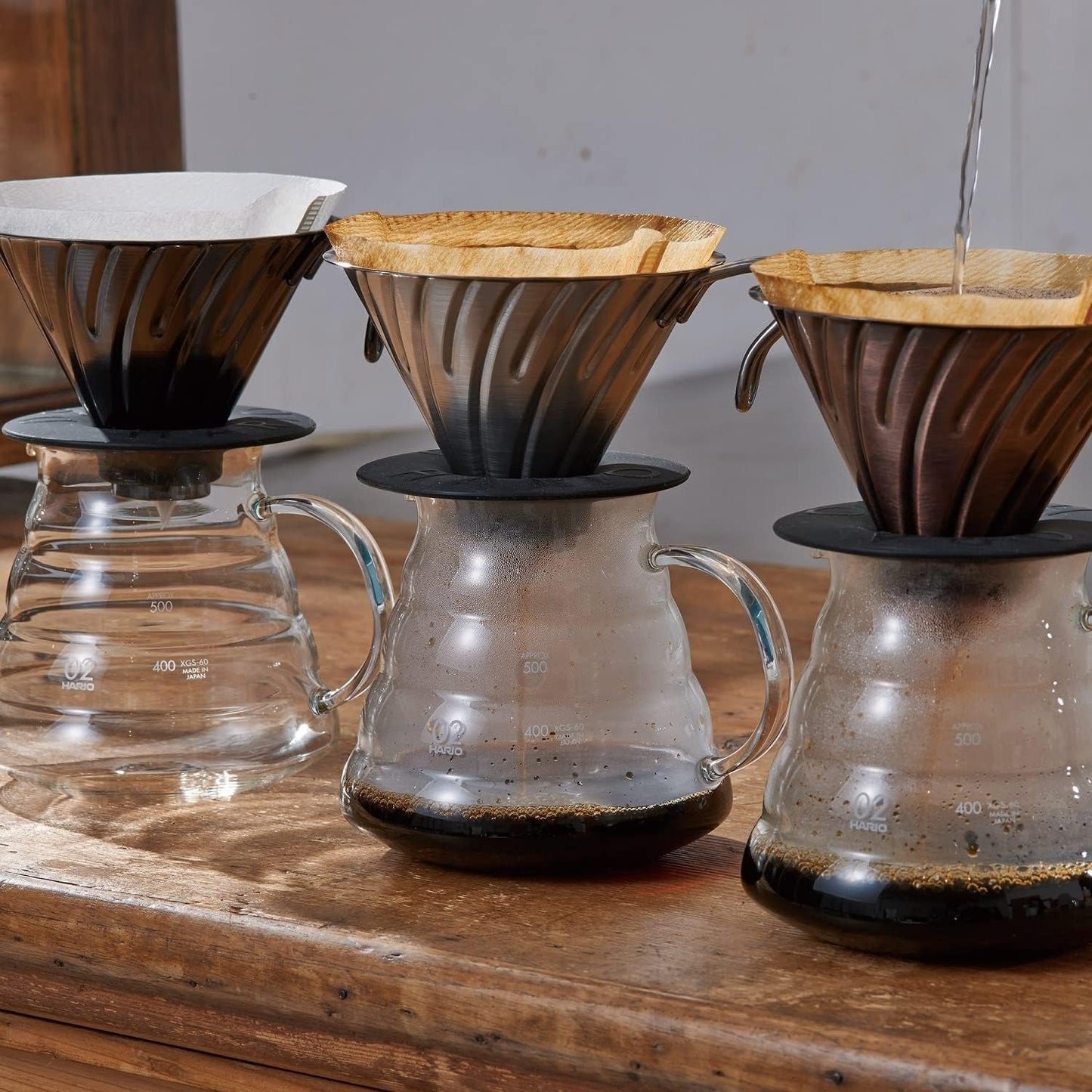 Metal kaffedrypper V60