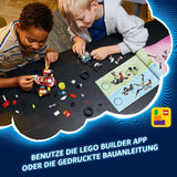 LEGO Dreamzzz Cooper's Tiger Mech og Zero'S Hot Rod Car, Legetøjsbil til børn, Gave til 9-årige drenge og piger, 2-i-1 legesæt med Mech og minifigurer 71497 Byggesæt Besuche den LEGO-Store