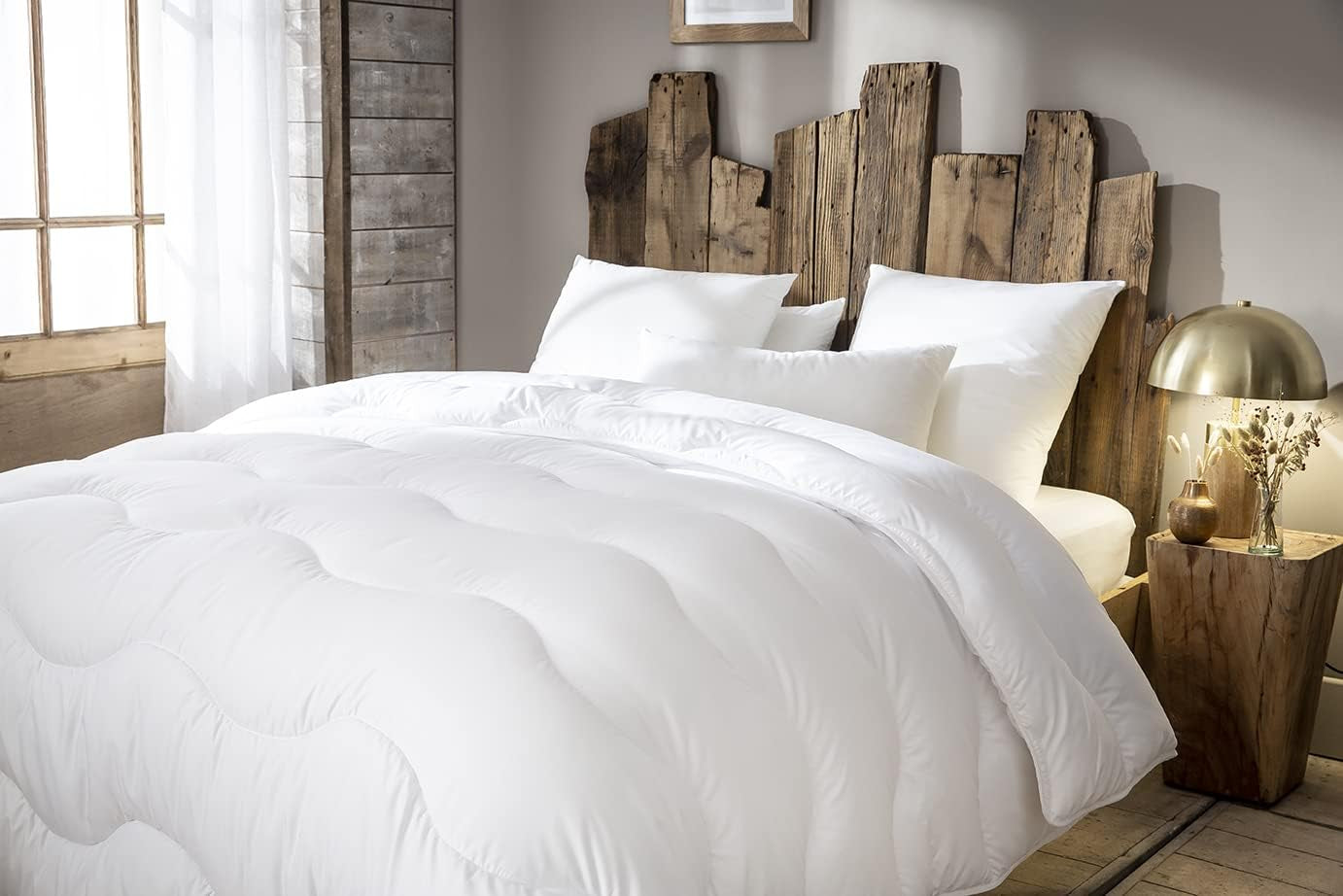 Abeil Thermofill Ultra Warm Quilt 220X240 Cm hvid dyner og dyner Naty Shop