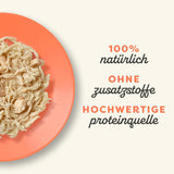 Applaws 100 % naturligt våd kattefoder, kyllingebryst med laks i bouillon - pakke med 12 70 g poser