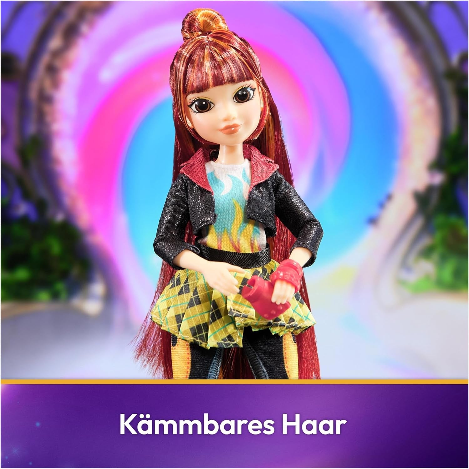 Unicorn Academy Valentina Doll - den originale dukke fra den populære Netflix-serie, er 24 cm høj og har 5 tilbehør til fantasifuldt rollespil, til børn fra 4 år og opefter
