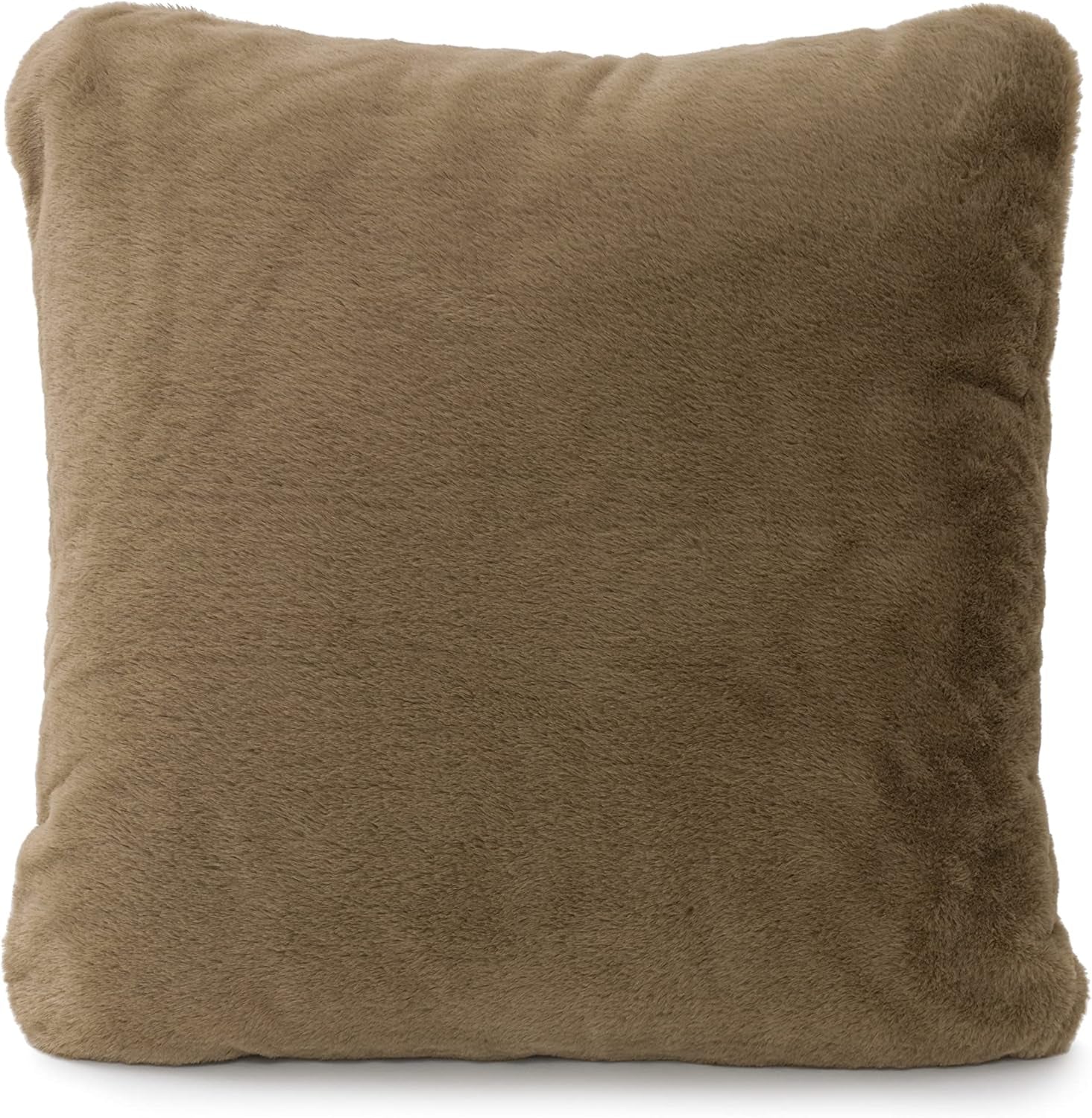 Gözze - Komfortabelt pudebetræk, Merino Feeling, 50X50 Cm - Mørkegrønne senge og tæpper Besuche den GÃ¶zze-Store Taupe
